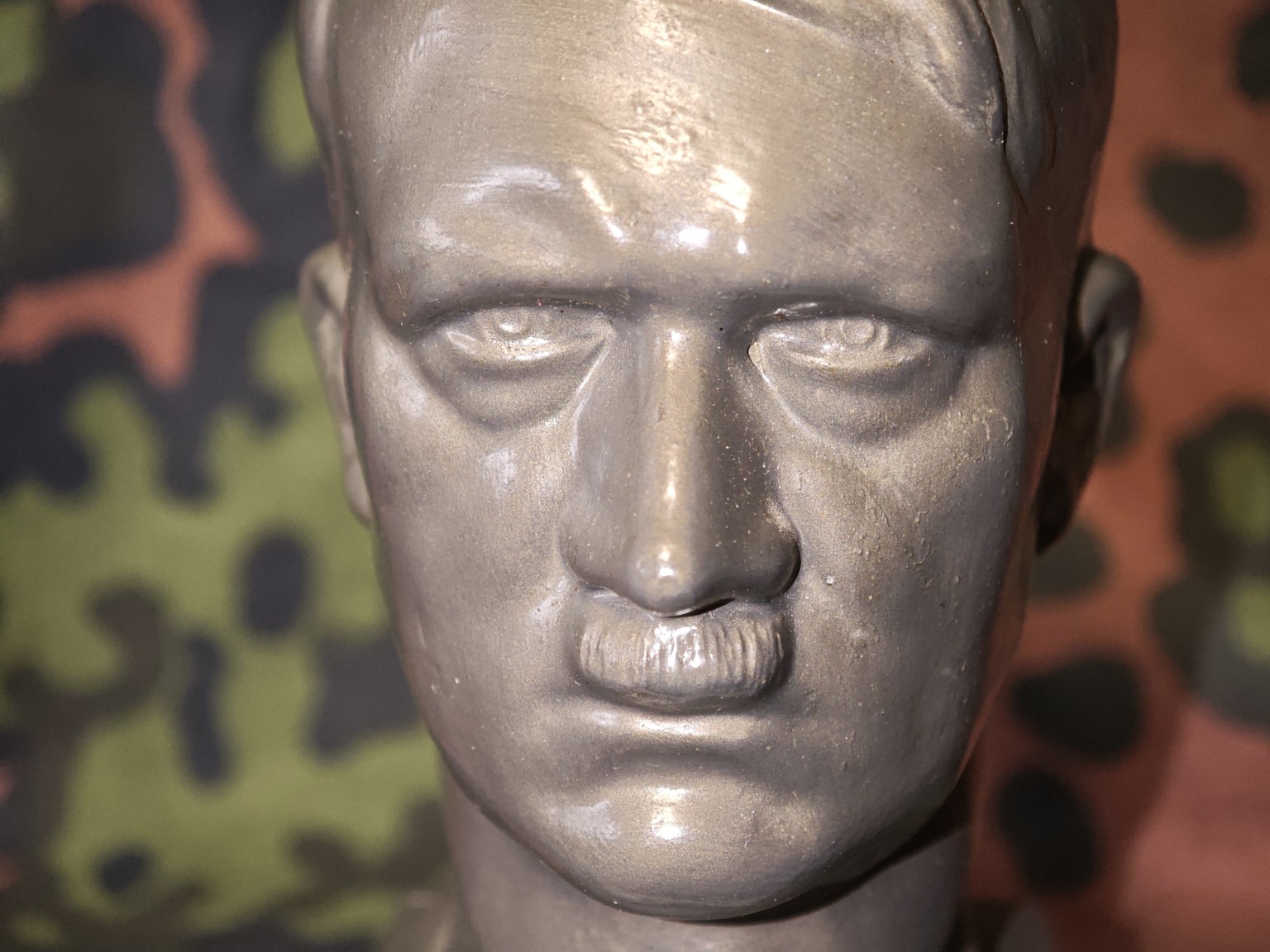 Adolf Hitler Bust on Stone Base – Dated 1941