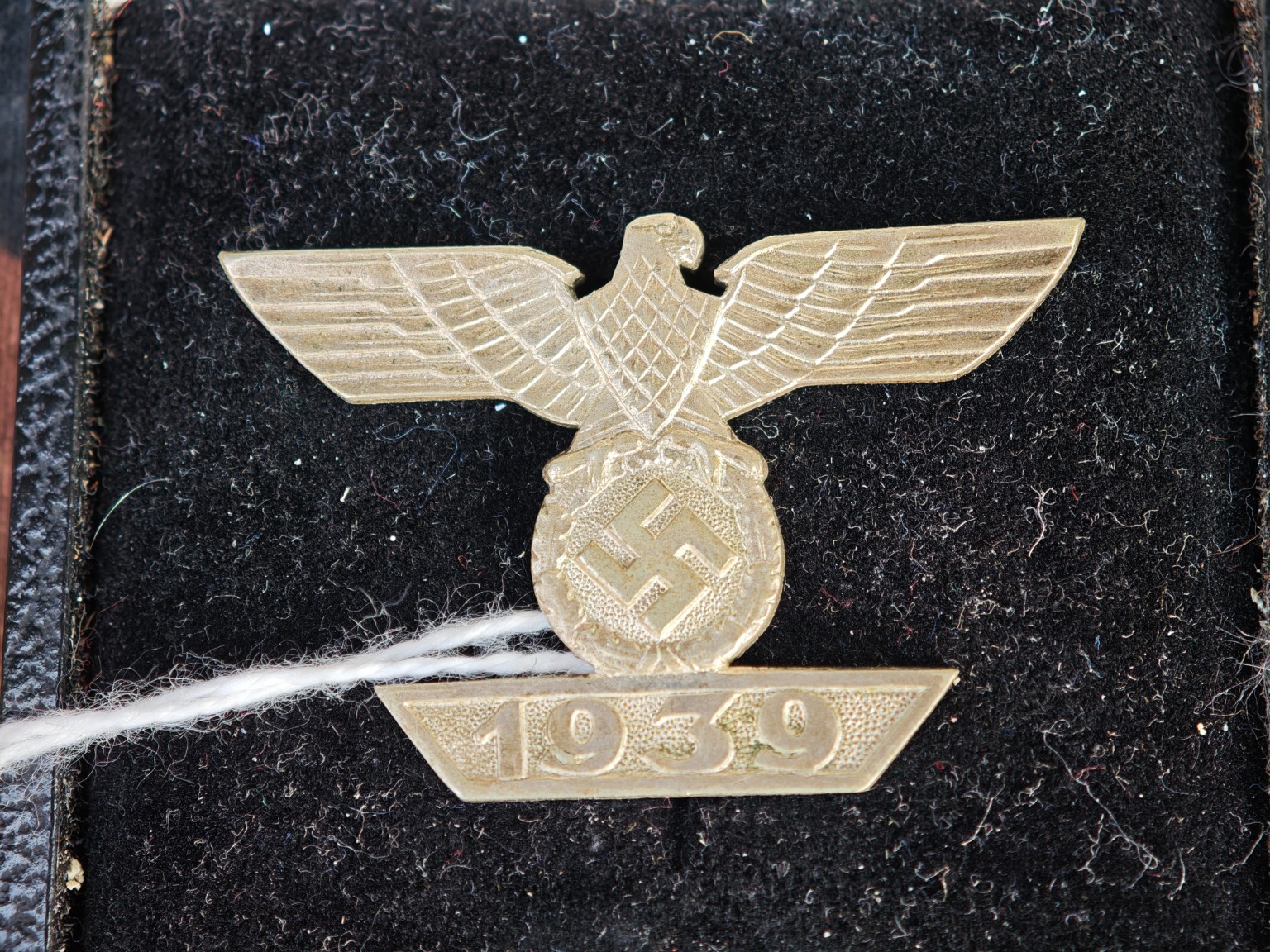 German 1939 Clasp to the Iron Cross 1st Class – Wilhelm Deumer – Cased