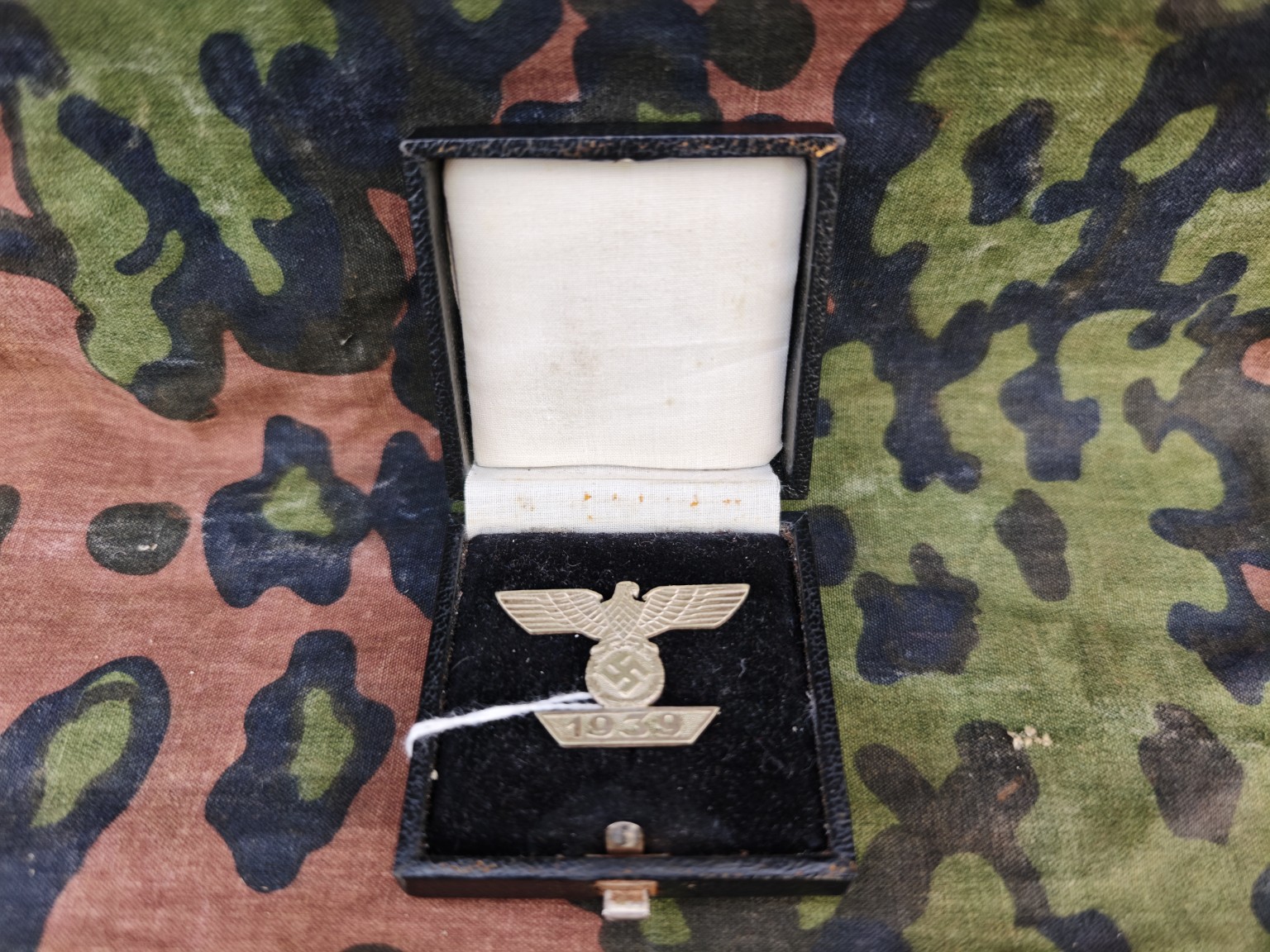 German 1939 Clasp to the Iron Cross 1st Class – Wilhelm Deumer – Cased
