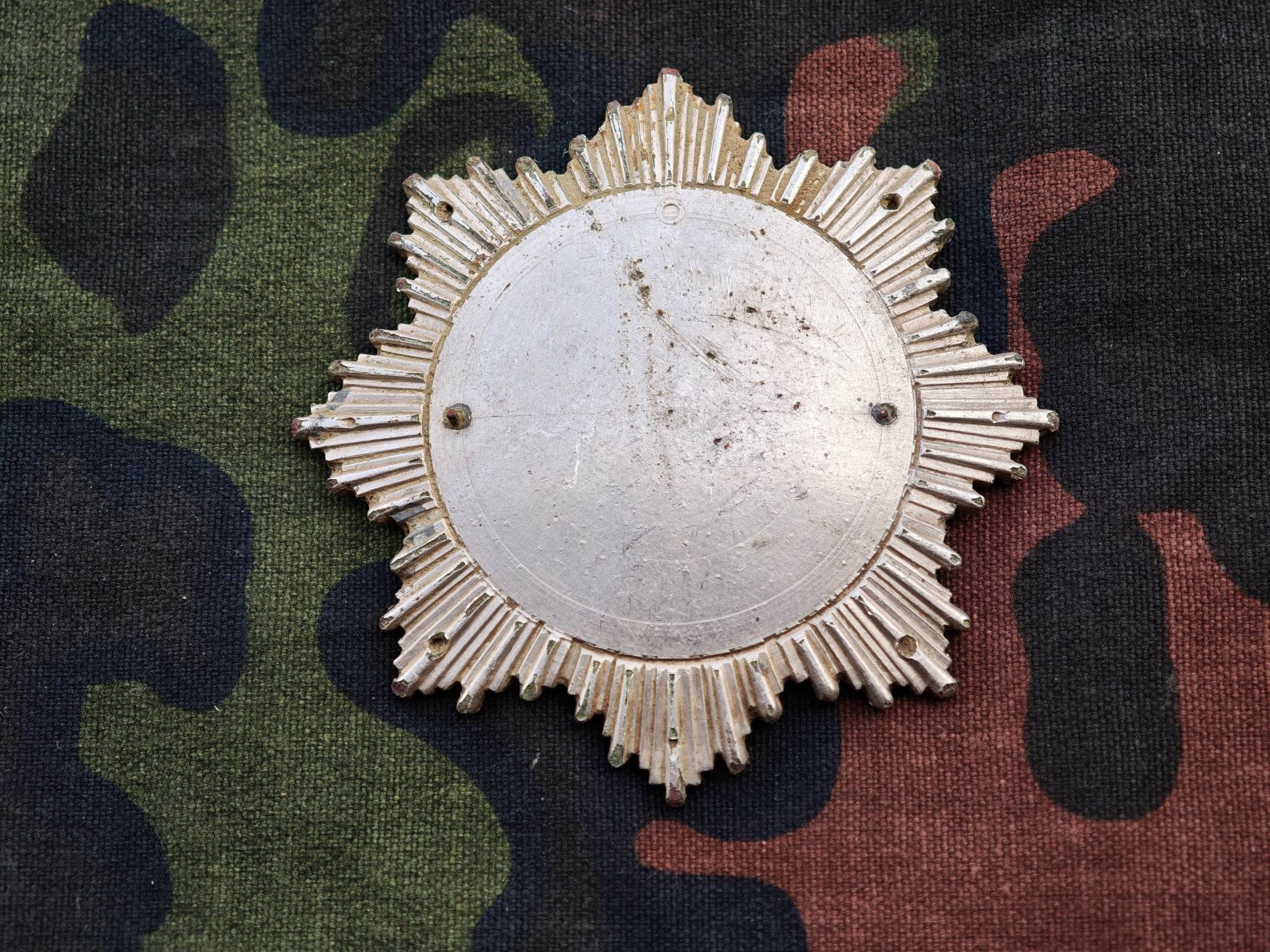 German DKIG Fragment with Kol. Bau. 3 Identification Tag