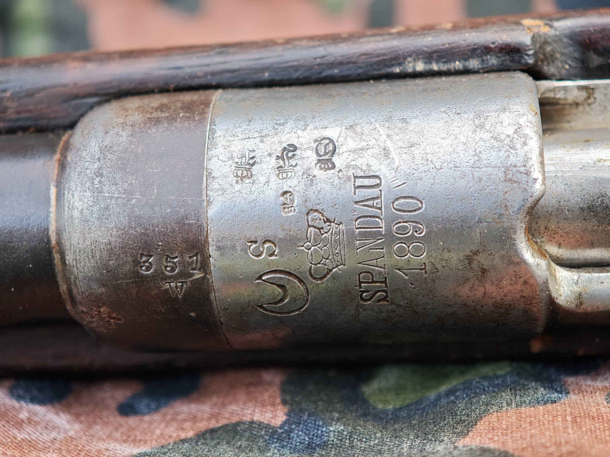 German Gewehr 88 Commission Rifle – Spandau 1890 – Deactivated, Without Barrel