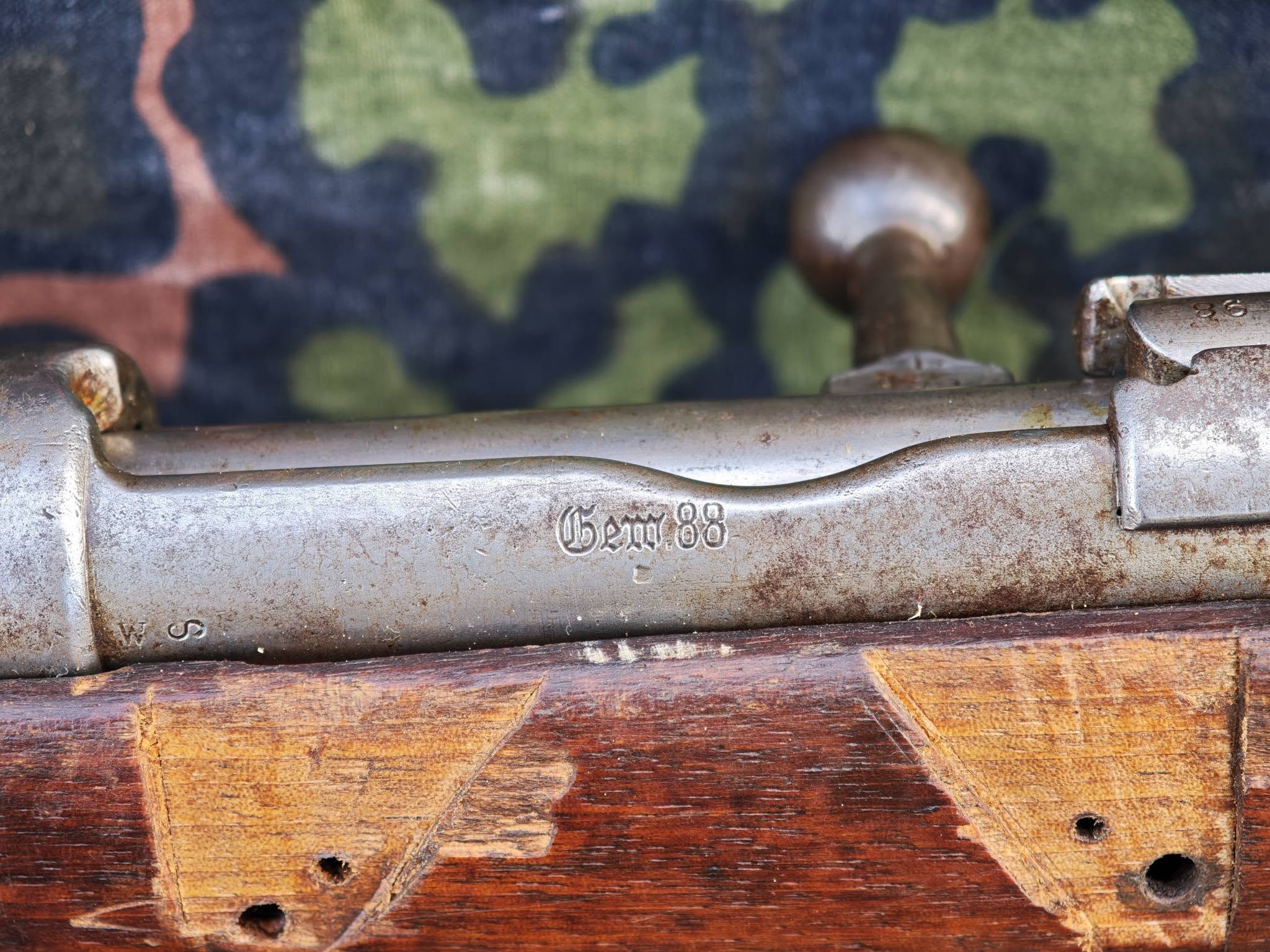 German Gewehr 88 Commission Rifle – Spandau 1890 – Deactivated, Without Barrel