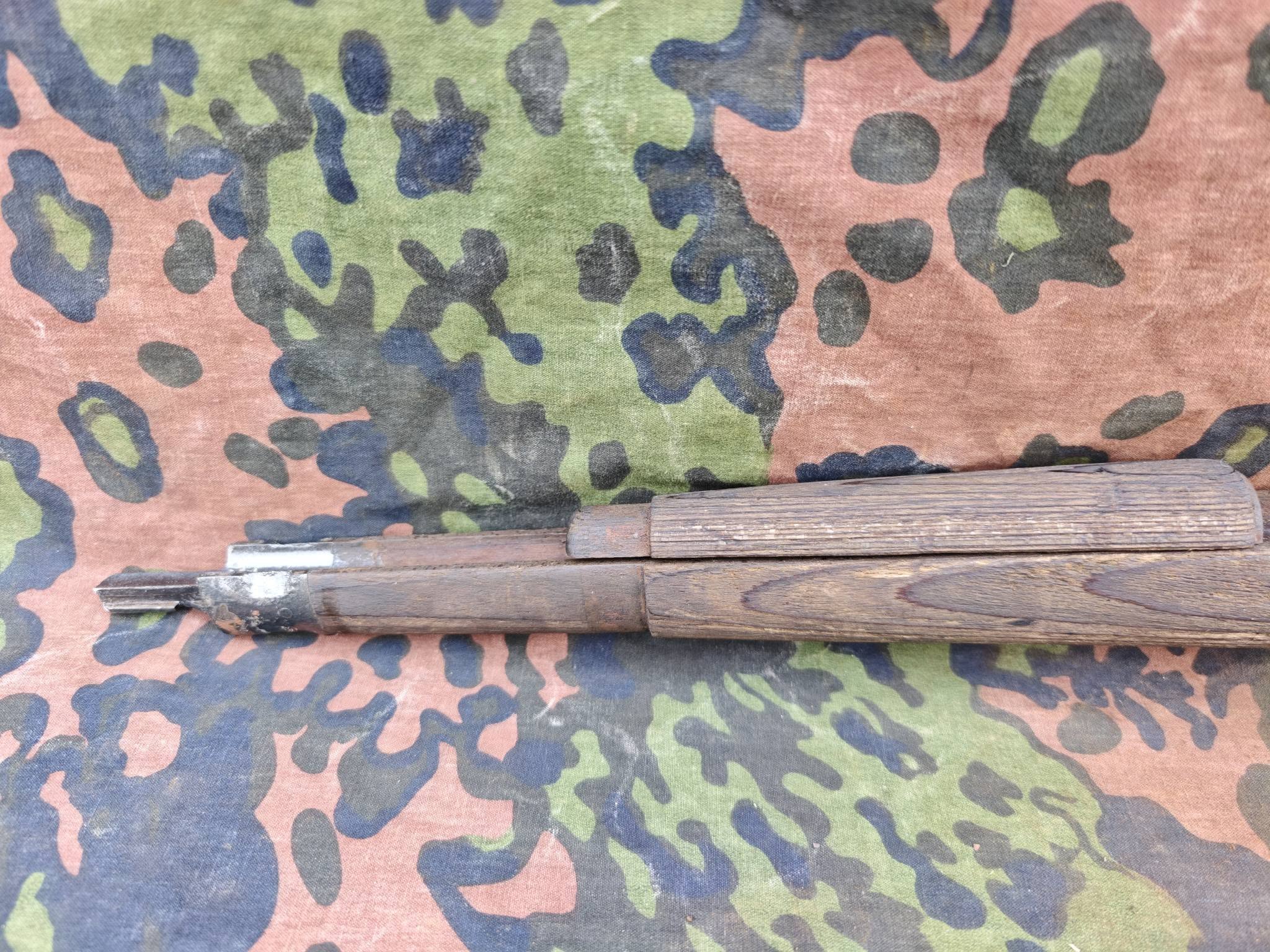 German Mauser K98k Rifle Stock – Well-Preserved Bog Find