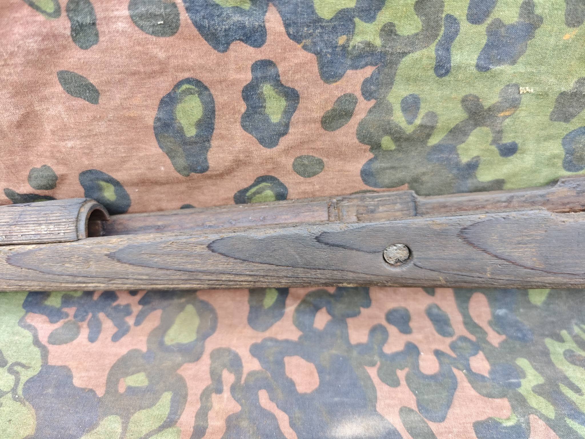 German Mauser K98k Rifle Stock – Well-Preserved Bog Find