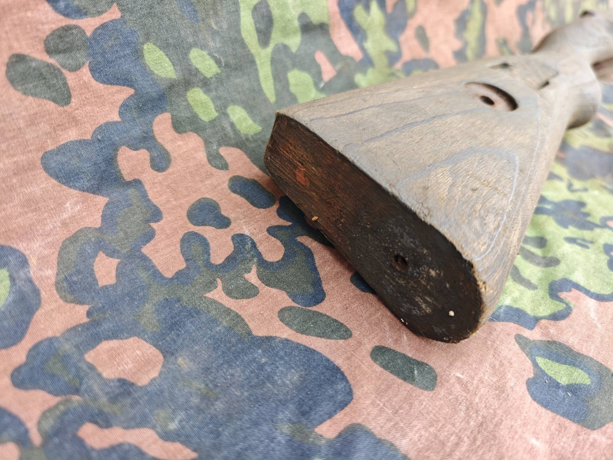 German Mauser K98k Rifle Stock – Well-Preserved Bog Find