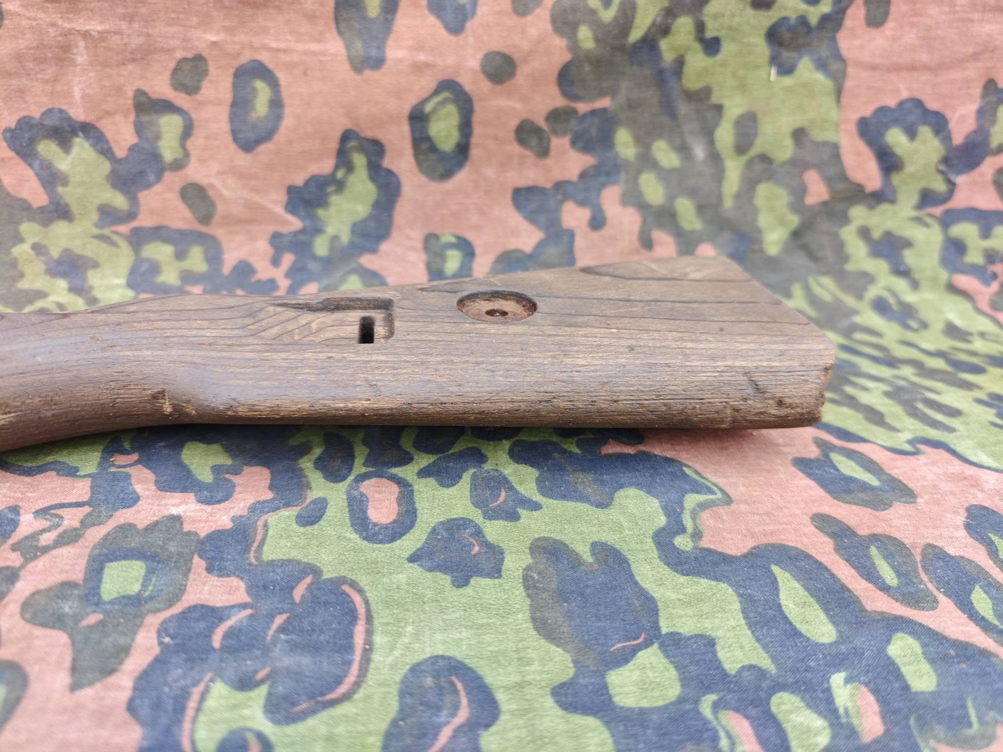 German Mauser K98k Rifle Stock – Well-Preserved Bog Find