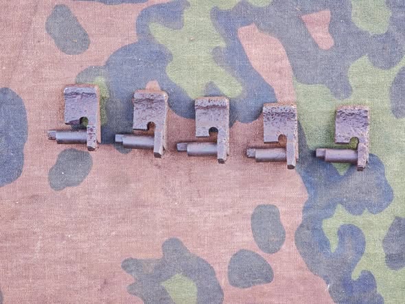 German Mauser K98 Bolt Safeties