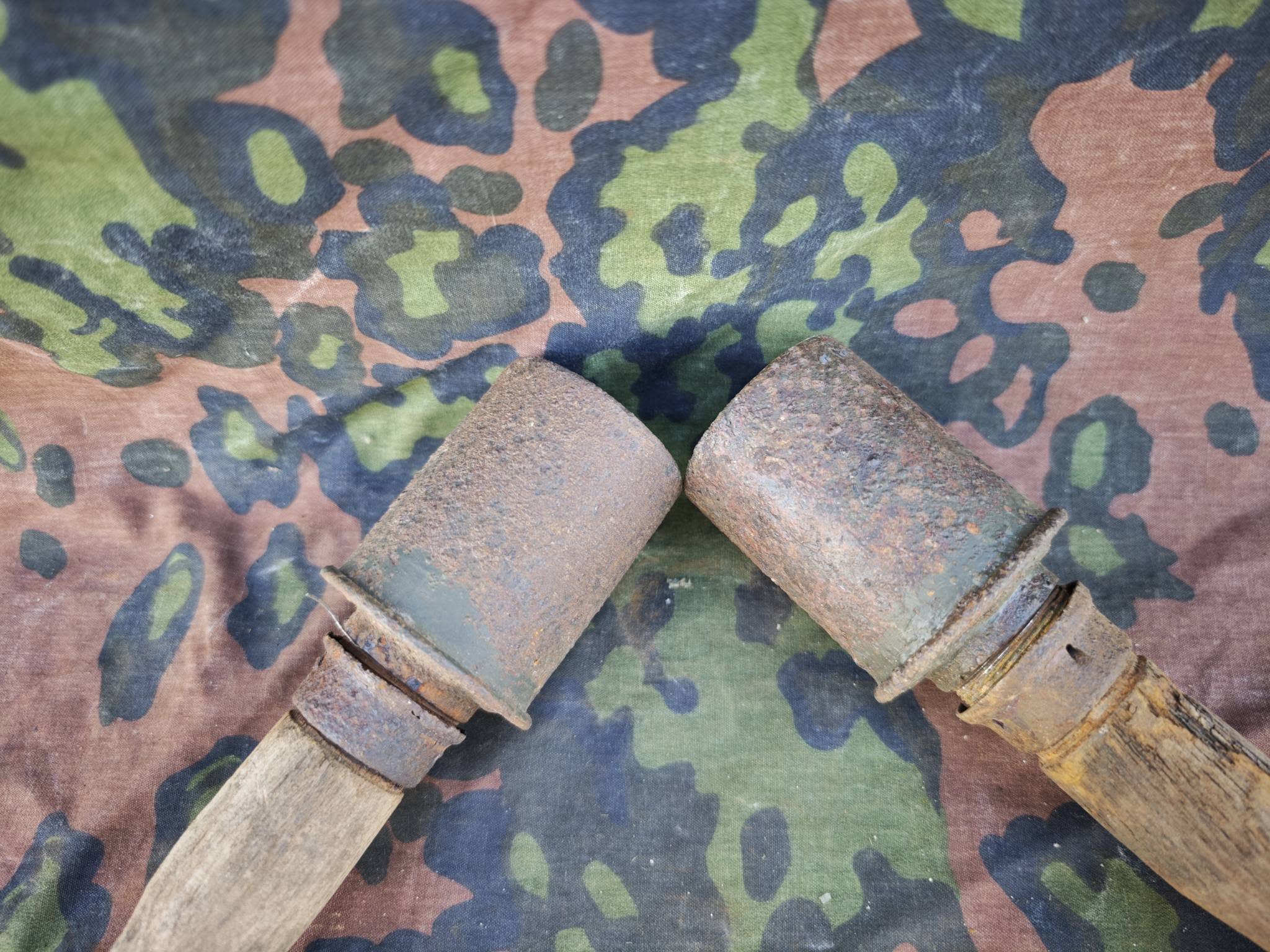 German WWII M24 Stick Grenade – Battlefield Relic