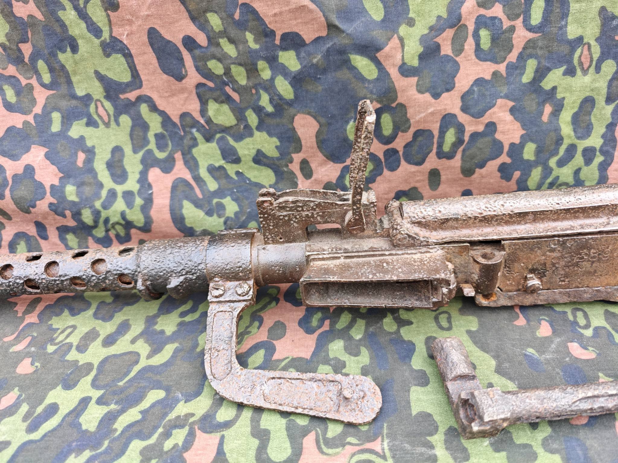 German MG 13 Machine Gun – Relic Condition (Incomplete)