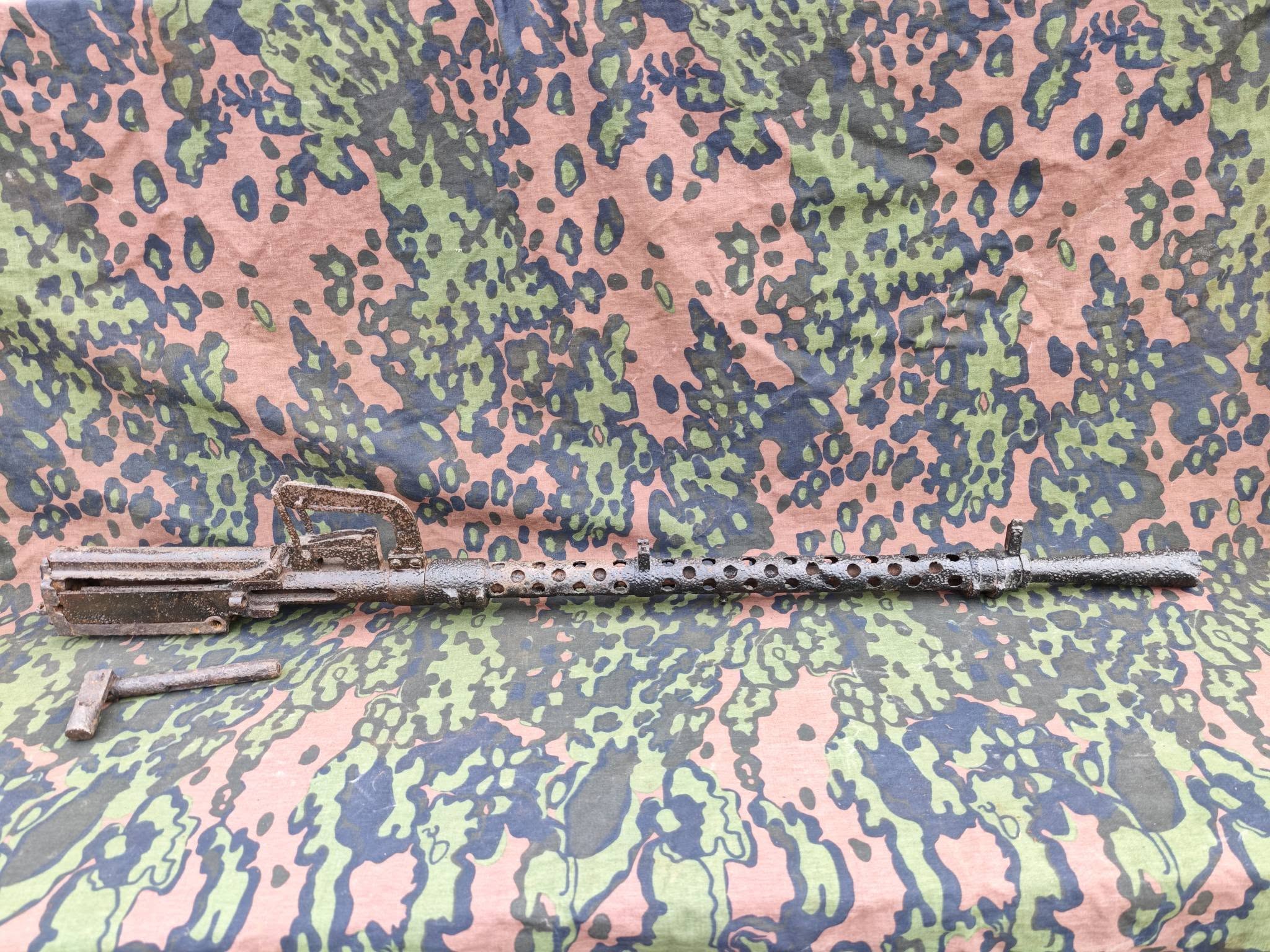 German MG 13 Machine Gun – Relic Condition (Incomplete)
