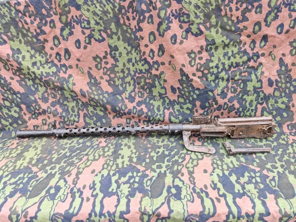 German MG 13 Machine Gun – Relic Condition (Incomplete)