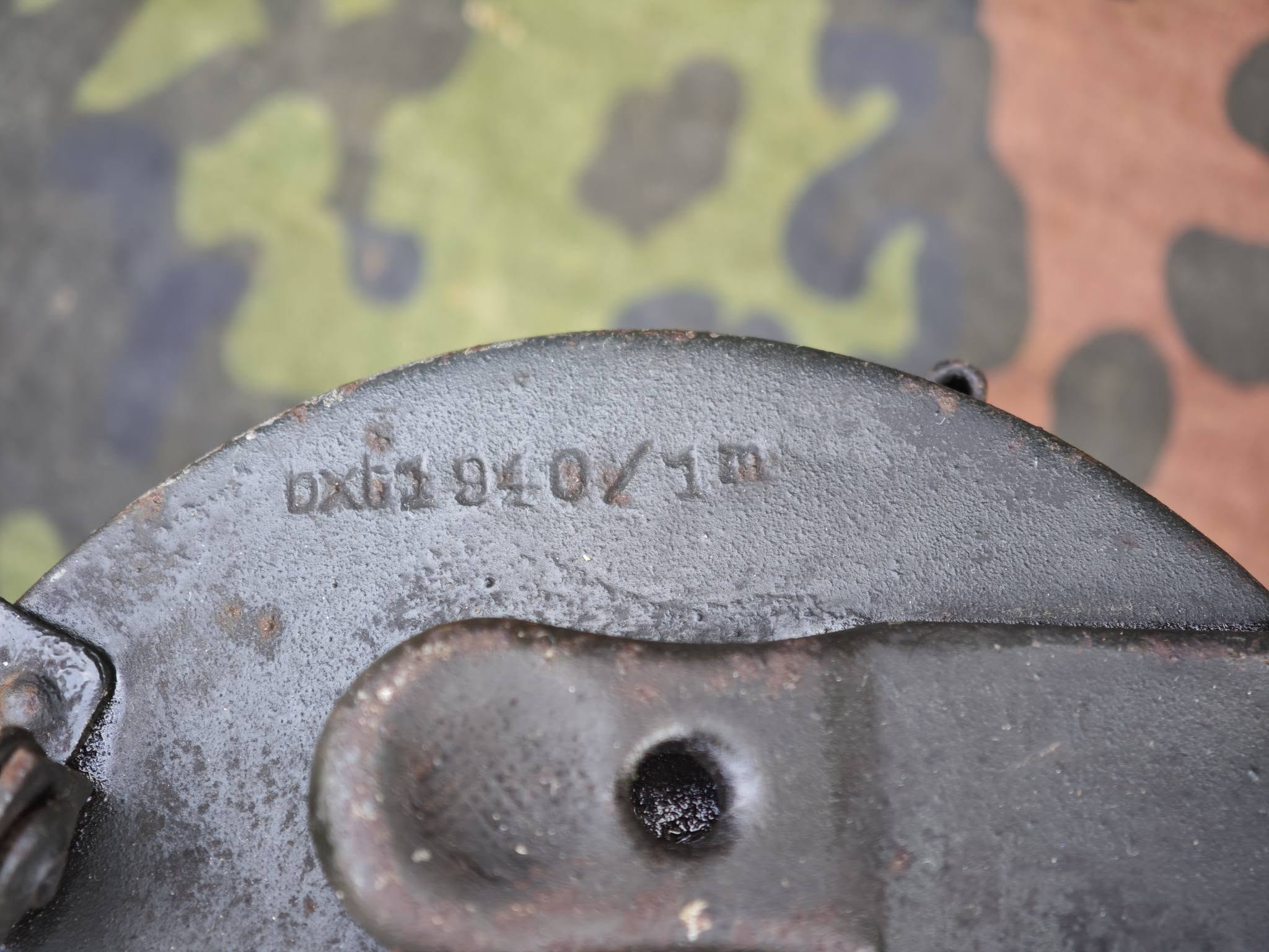 Original WWII German MG34/MG42 Patronentrommel 34 (50-Round Drum Magazine)