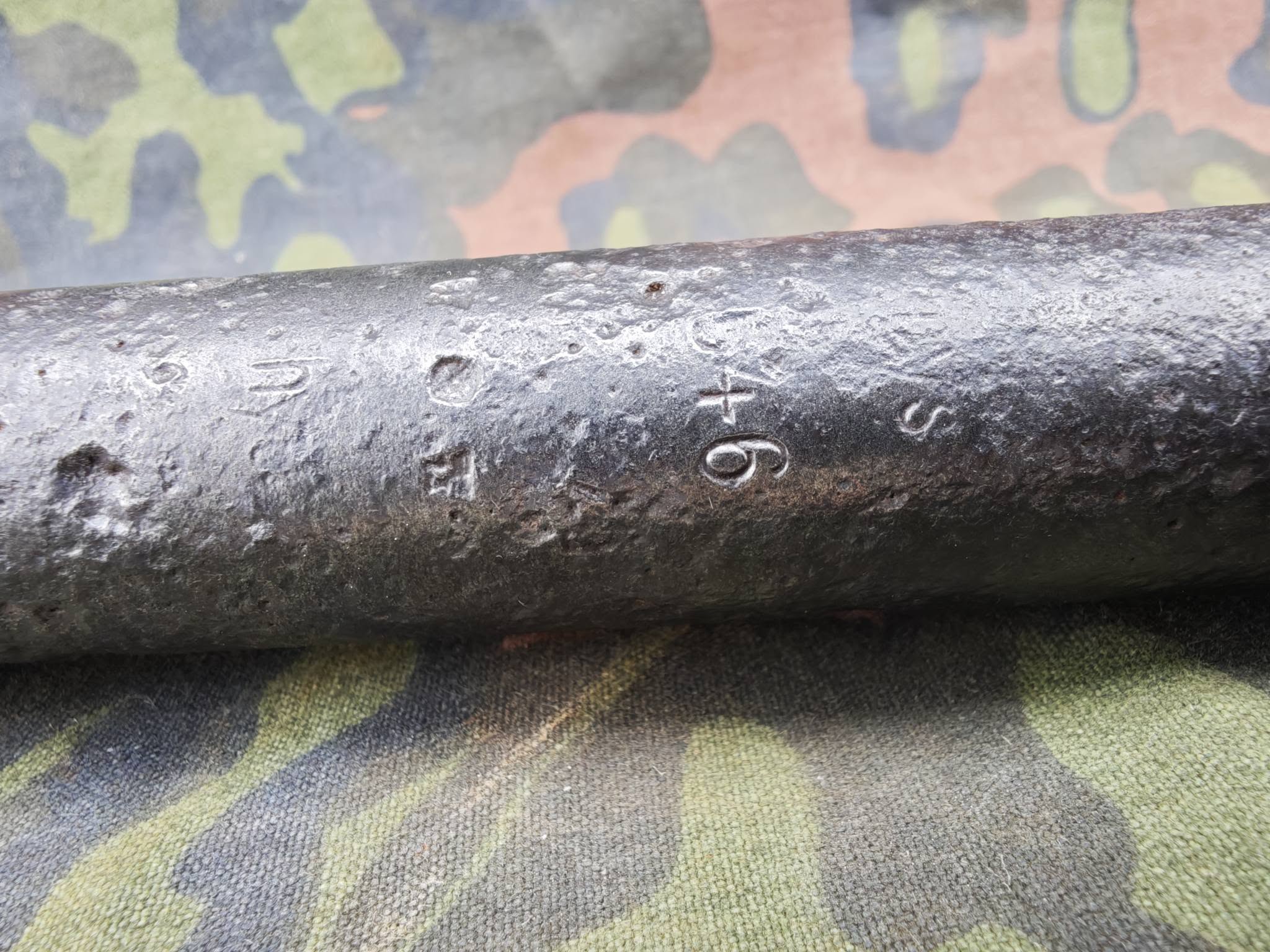 German MG42 relic barrel
