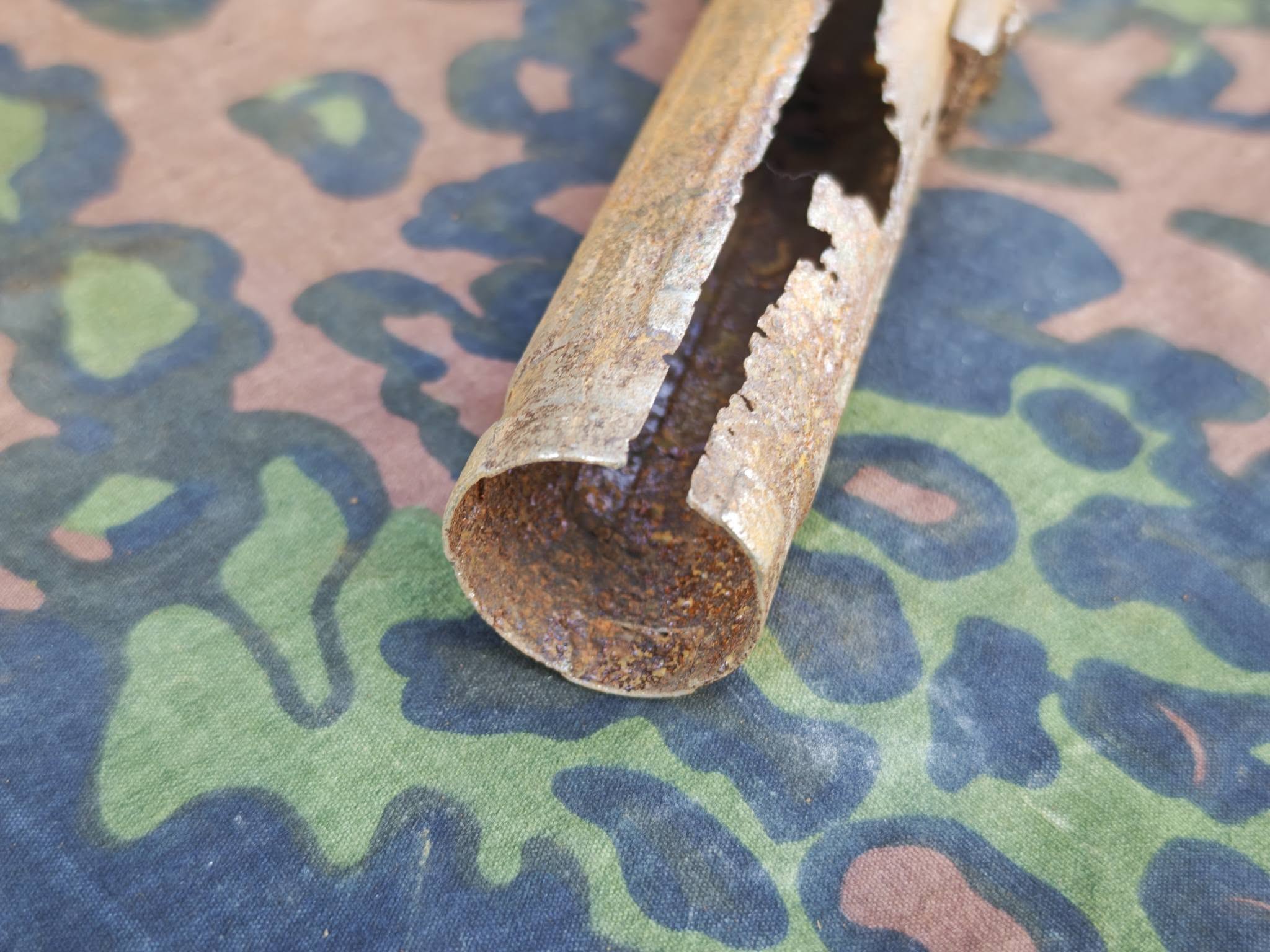 Original German WW2 MP40 Receiver Tube – Battlefield Relic