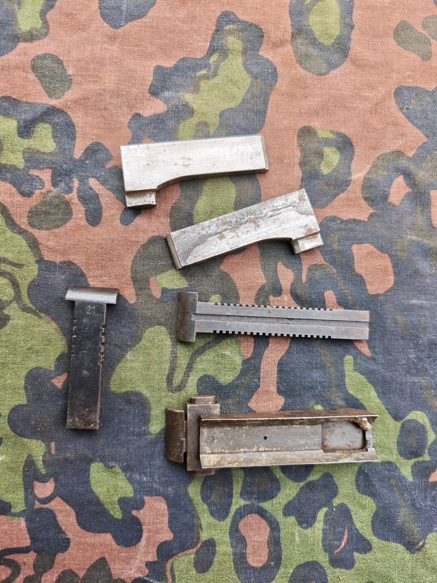 Mosin-Nagant Rear Sight Parts and Degtyarev DP-27 Bolt Parts