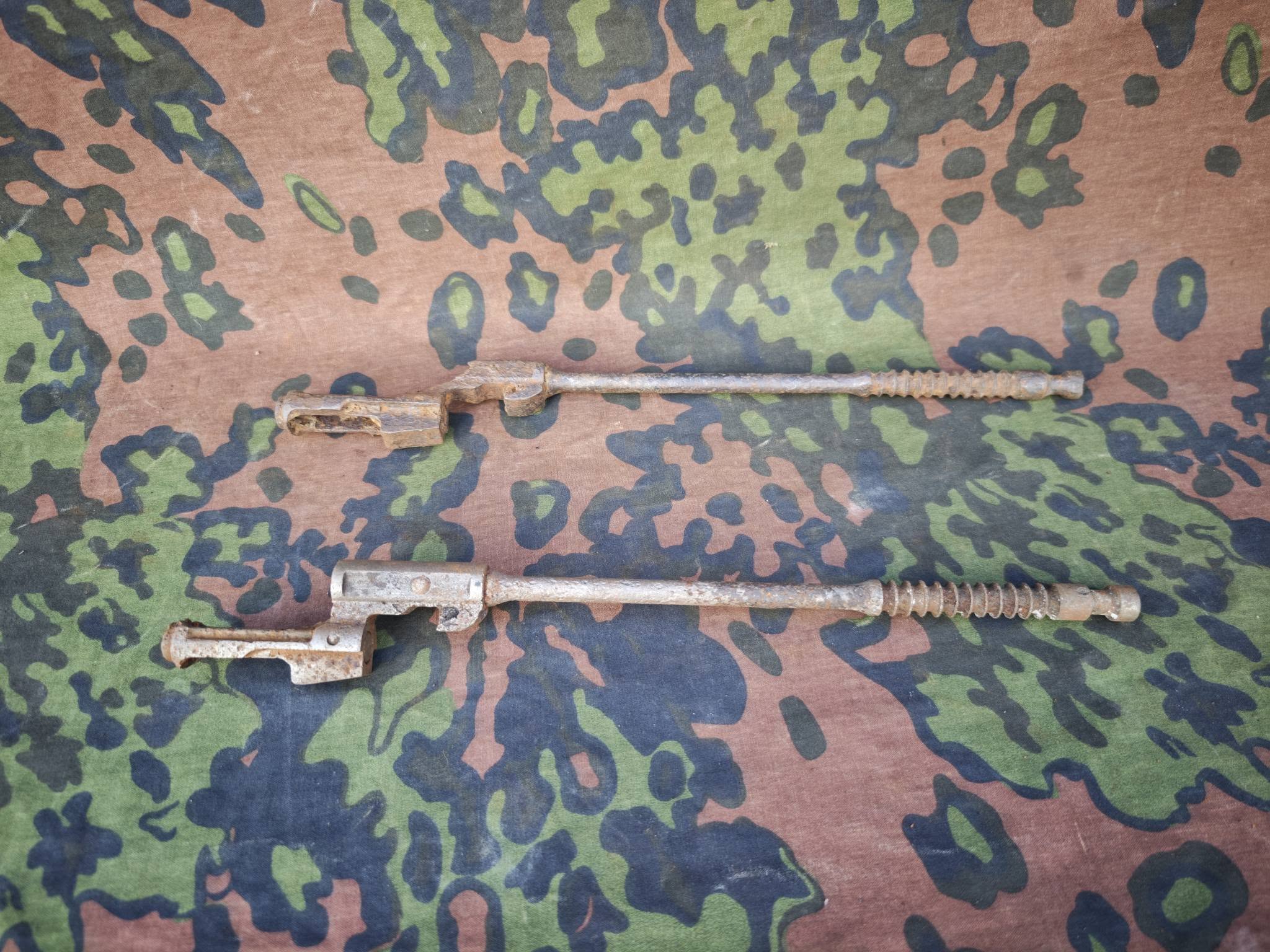 Original German MP44 / StG44 Operating Rods (2 pcs.) – Battlefield Relics