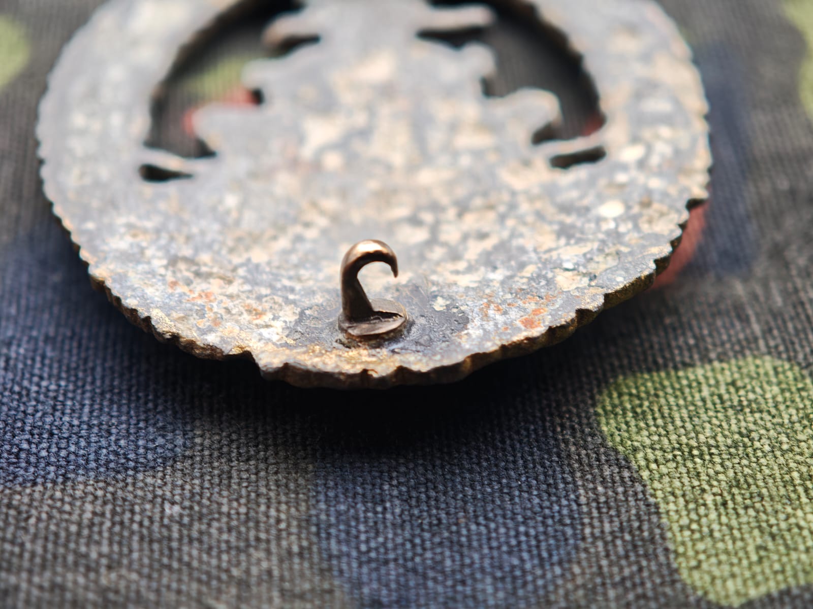 WWII German Kriegsmarine High Seas Fleet War Badge – Ground Dug