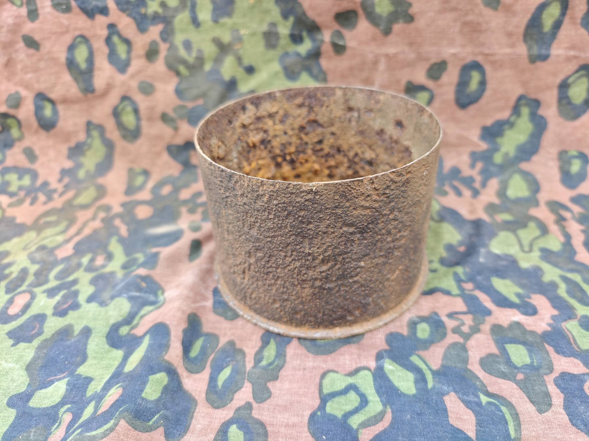 German 15 cm sIG 33 Steel Cartridge Case – Ground-Dug Relic