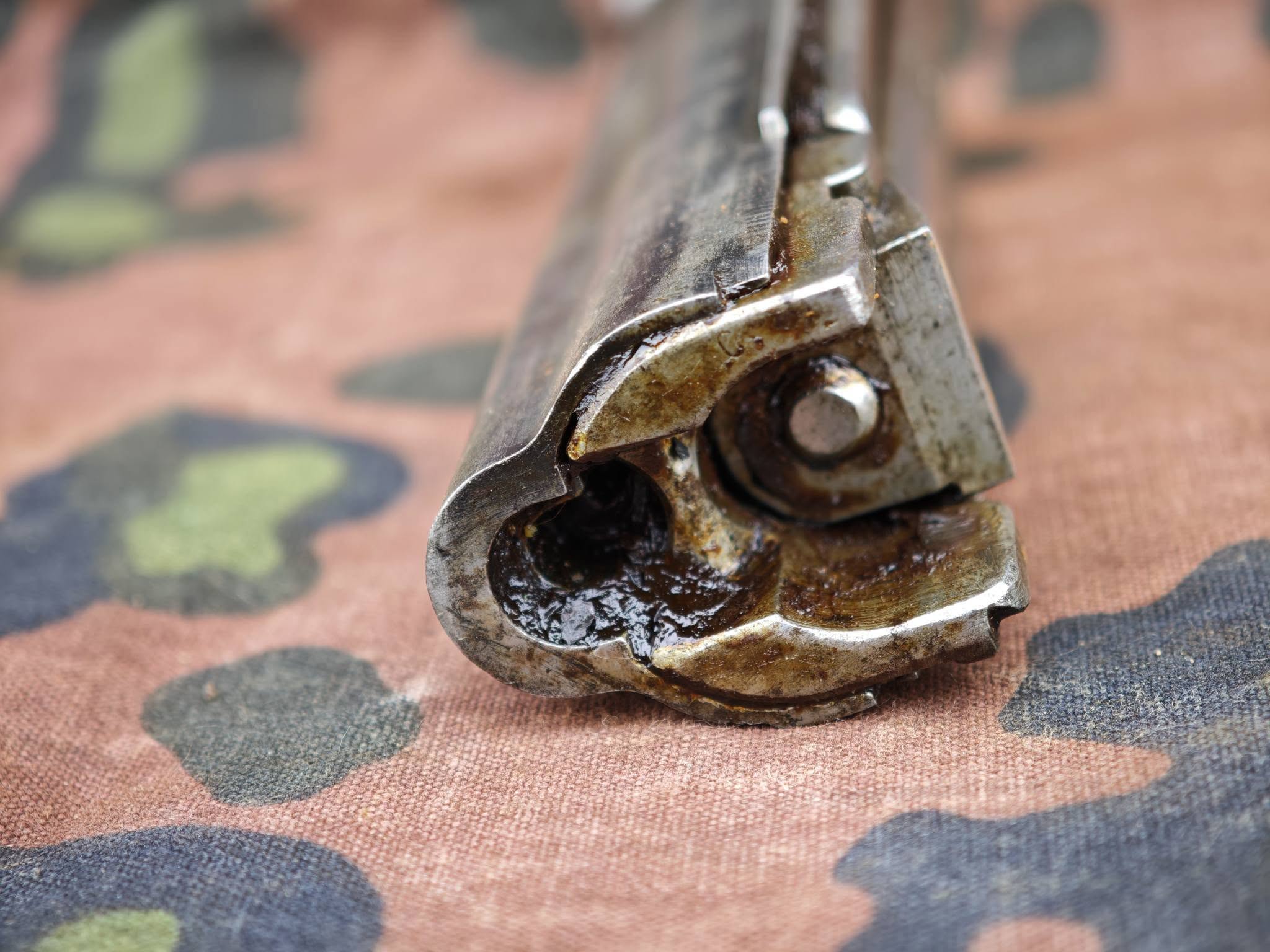 Soviet SVT-40 Rifle Bolt Carrier Assembly – Original